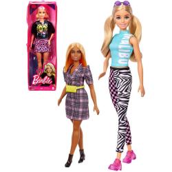 MATTEL BRB Panenka Barbie Fashionistas modelka 6 druhů v krabičce