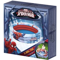 BESTWAY Baby bazén nafukovací kruhový Spiderman 122x30cm 98018