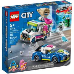 LEGO CITY Policejní honička se zmrzlinářským vozem 60314 STAVEBNICE
