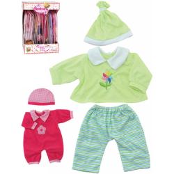 Obleček náhradní pro panenku miminko Bambolina 33-36cm různé druhy v sáčku