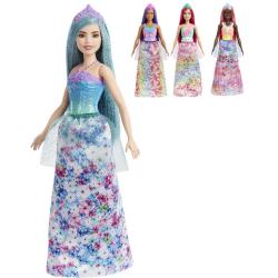 MATTEL BRB Panenka Barbie kouzelná princezna Dreamtopia 4 druhy