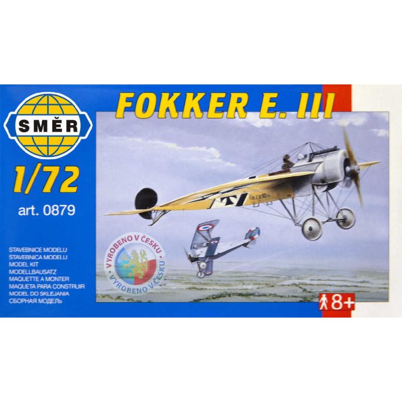 SMĚR Model letadlo Fokker E.III 1:72 (stavebnice letadla)
