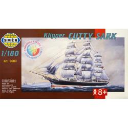 SMĚR Model loď Cutty Sark 1:180 (stavebnice lodě)