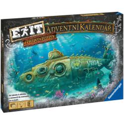 RAVENSBURGER Hra Exit Adventní kalendář Zatopená ponorka