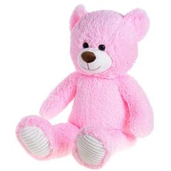PLYŠ Medvídek sedící veselý 78cm růžový *PLYŠOVÉ HRAČKY*