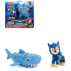 SPIN MASTER Tlapková Patrola Aqua Pups set figurka Chase + žralok