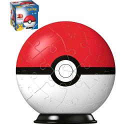 RAVENSBURGER Puzzleball 3D Pokeball skládačka 54 dílků Pokémon III.