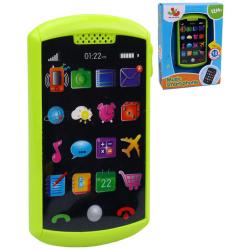 Telefon dětský smartphone na baterie s hudbou Světlo Zvuk