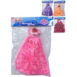 Oblečení šaty pro panenku 29cm různé druhy v sáčku