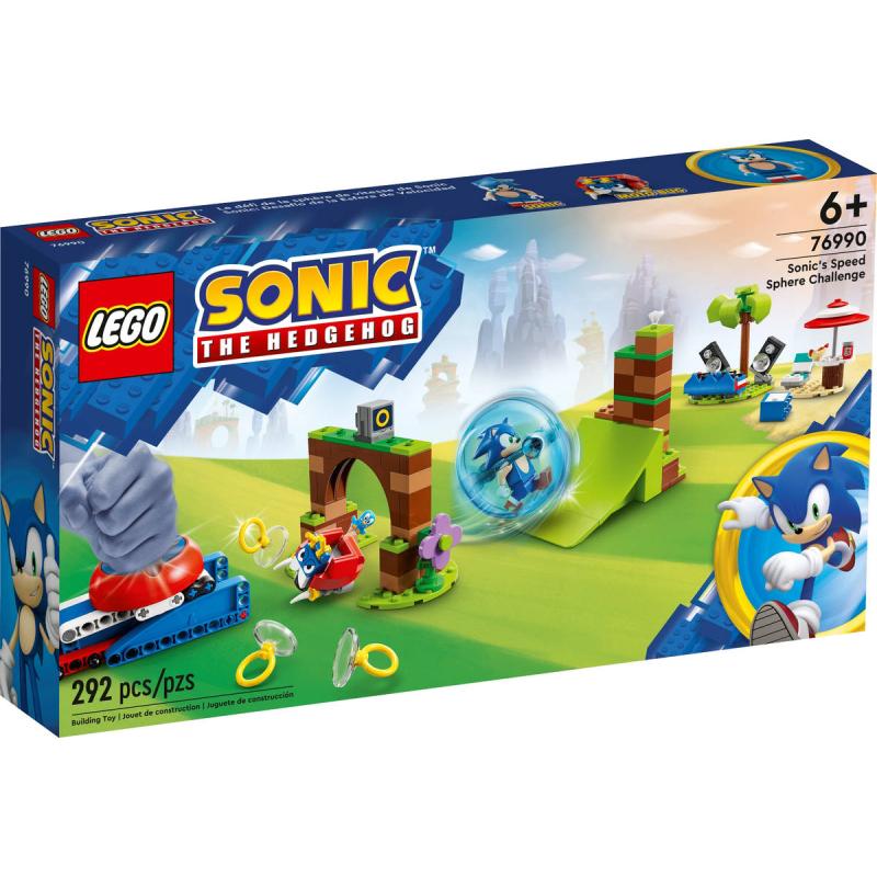 LEGO SONIC THE HEDGEHOG Sonicova výzva Speed Sphere 76990 STAVEBNICE