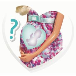 SIMBA Panenka Steffi těhotná maminka s miminkem s překvapením 3 druhy