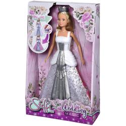 SIMBA Panenka Steffi Wedding Magic svatební kouzelné šaty se změnou vzhledu