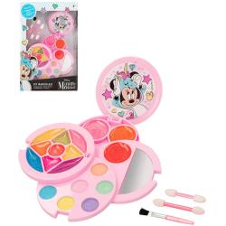 Sada krásy make-up Disney Minnie Mouse 18ks dětské šminky v rozkládací krabici