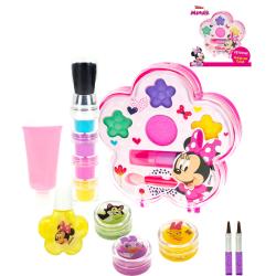Sada krásy Disney Minnie šminky kytička set 15ks dětská malovátka