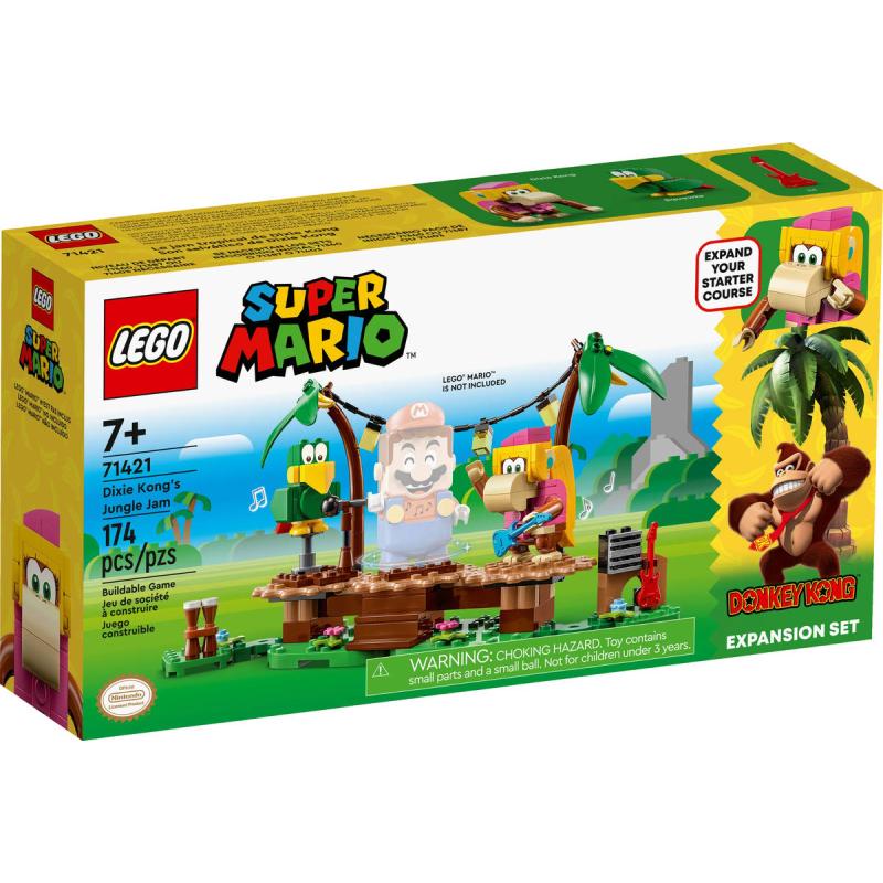LEGO SUPER MARIO Dixie Kong a koncert v džungli (rozšíření) 71421 STAVEBNICE
