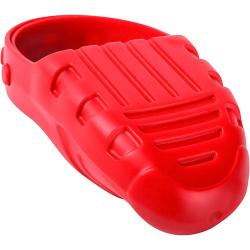 BIG Ochranné dětské návleky na botičky vel.21-27 protiskluzové červené 1 pár