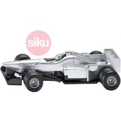 SIKU Formule sport car racer 8cm stříbrné auto model kov 0863