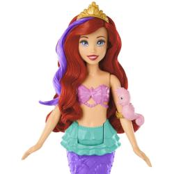 MATTEL Disney Princess panenka Ariel malá mořslá víla mění barvu