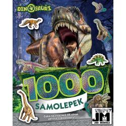 JIRI MODELS 1000 samolepek s aktivitami Dinosauři