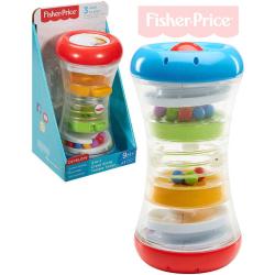 FISHER PRICE Baby věž s aktivitami chrastítko s kuličkami 3v1 pro miminko