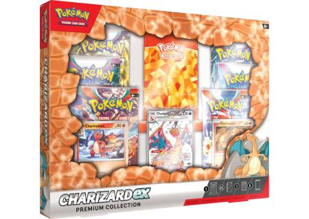 ADC Hra Pokémon TCG: Charizard ex Premium Collection 6x booster s doplňky