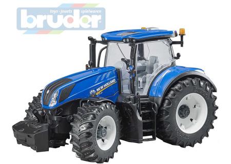 BRUDER 03120 Traktor New Holland T7.315 modrý model 1:16 plast