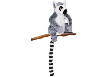 PLYŠ Lemur sedící 25cm *PLYŠOVÉ HRAČKY*