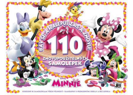 JIRI MODELS Album samolepky Disney Minnie Bav se a nalepuj zas a znovu!