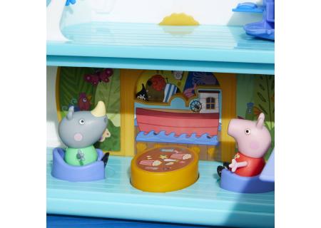 HASBRO Výletní loď Peppa Pig herní set se 3 figurkami a doplňky v krabici
