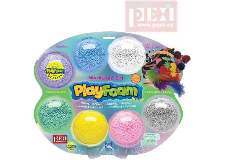 PlayFoam pěnová kuličková modelína workshop boule set 7ks
