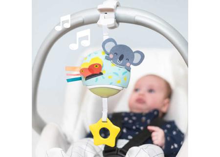 TAF TOYS Baby koala hudební box na baterie Světlo Zvuk pro miminko
