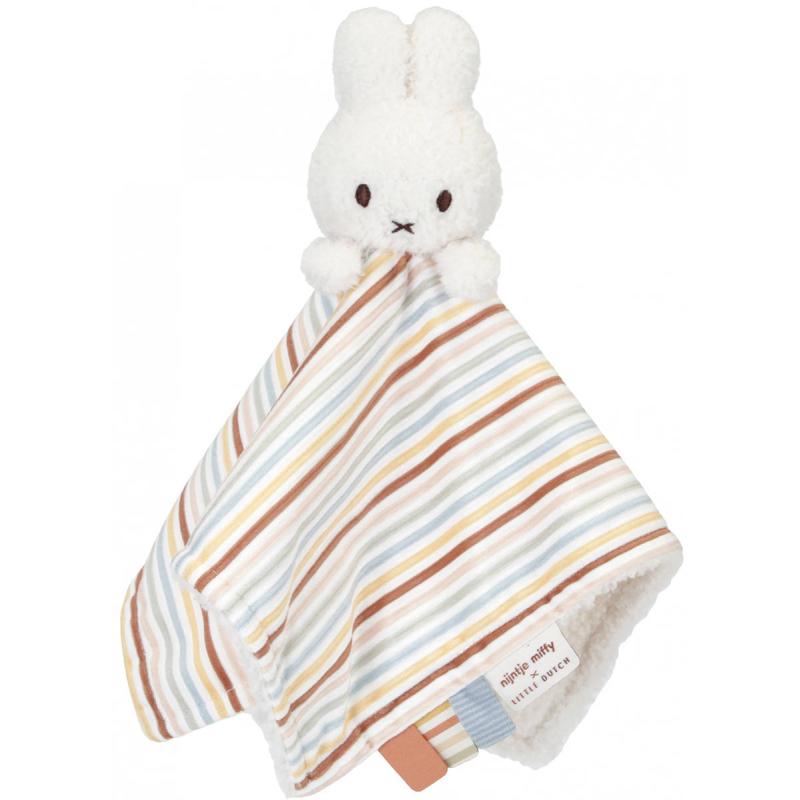 LITTLE DUTCH Baby muchláček králíček Miffy mazlicí dečka proužky pro miminko