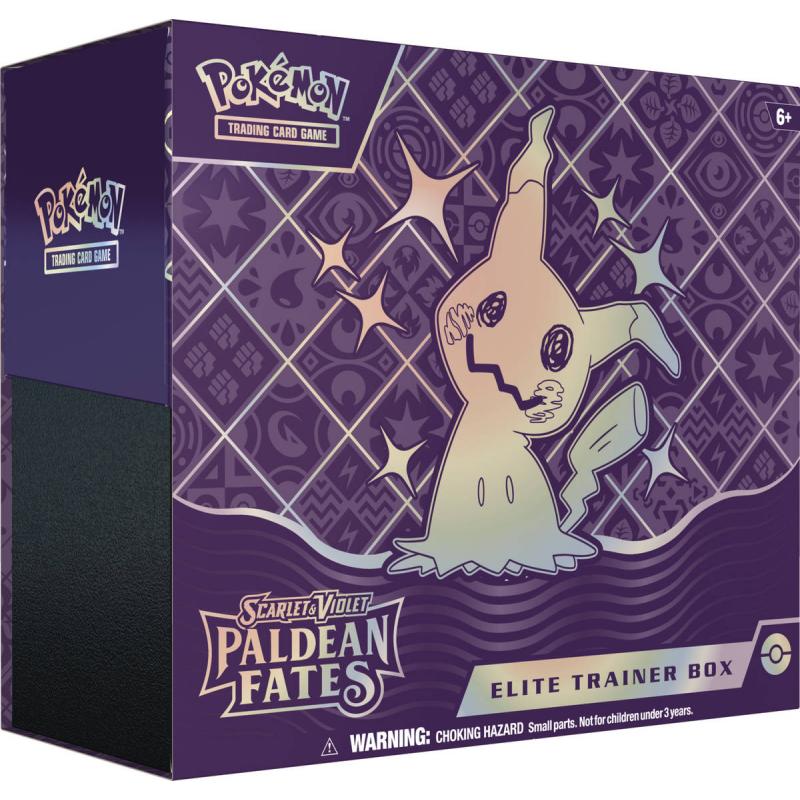 ADC Pokémon TCG SV4.5 Paldean Fate Elite Trainer Box 9x booster s doplňky