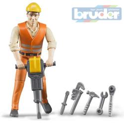 BRUDER 60020 Stavební dělník figurka