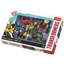TREFL PUZZLE Transformers Autoboti skládačka 41x27,5cm 100 dílků