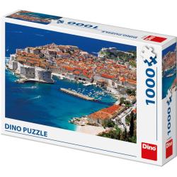 DINO Puzzle1000 dílků Dubrovník Chorvatsko foto 66x47cm skládačka